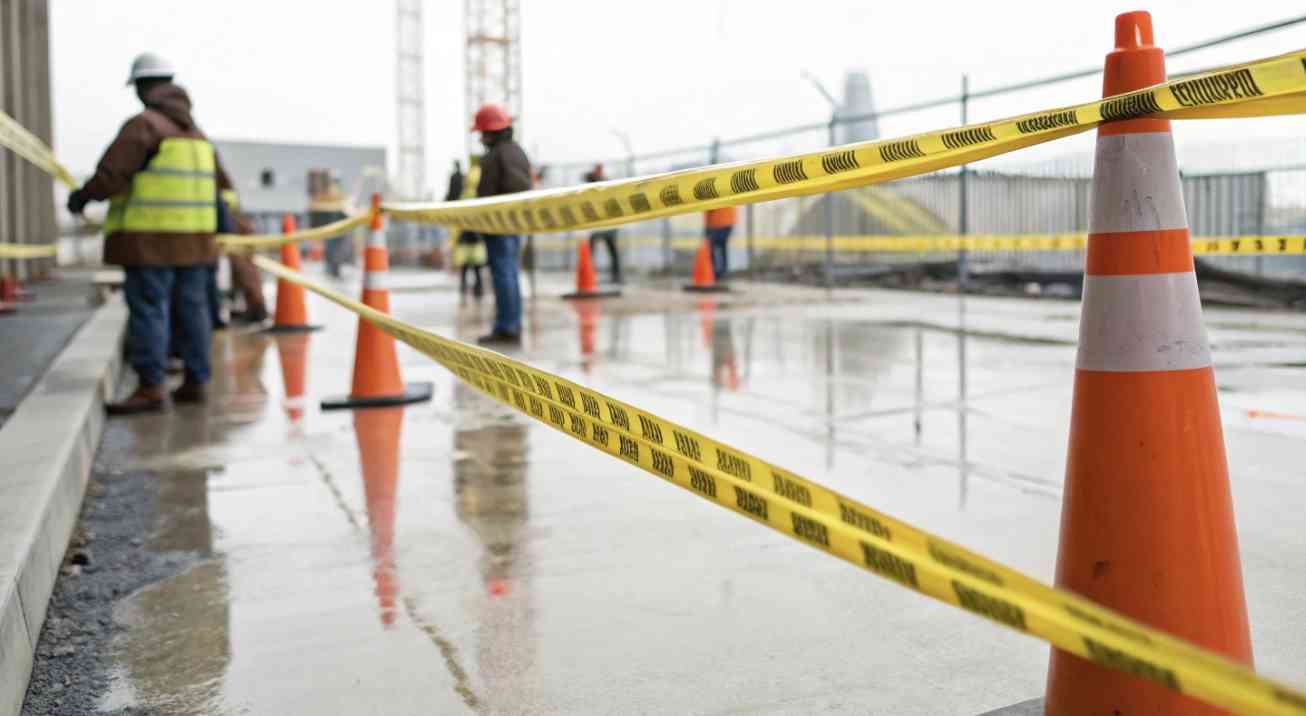 Cintas de seguridad para obras de construcción