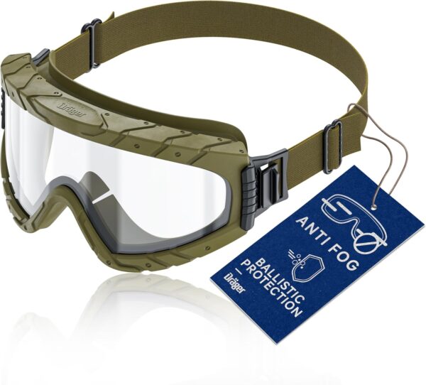 GAJAS DE SEGURIDAD DRäger X-PECT 4800 | Gafas de seguridad anti-fog y anti-scratch con pantalla doble